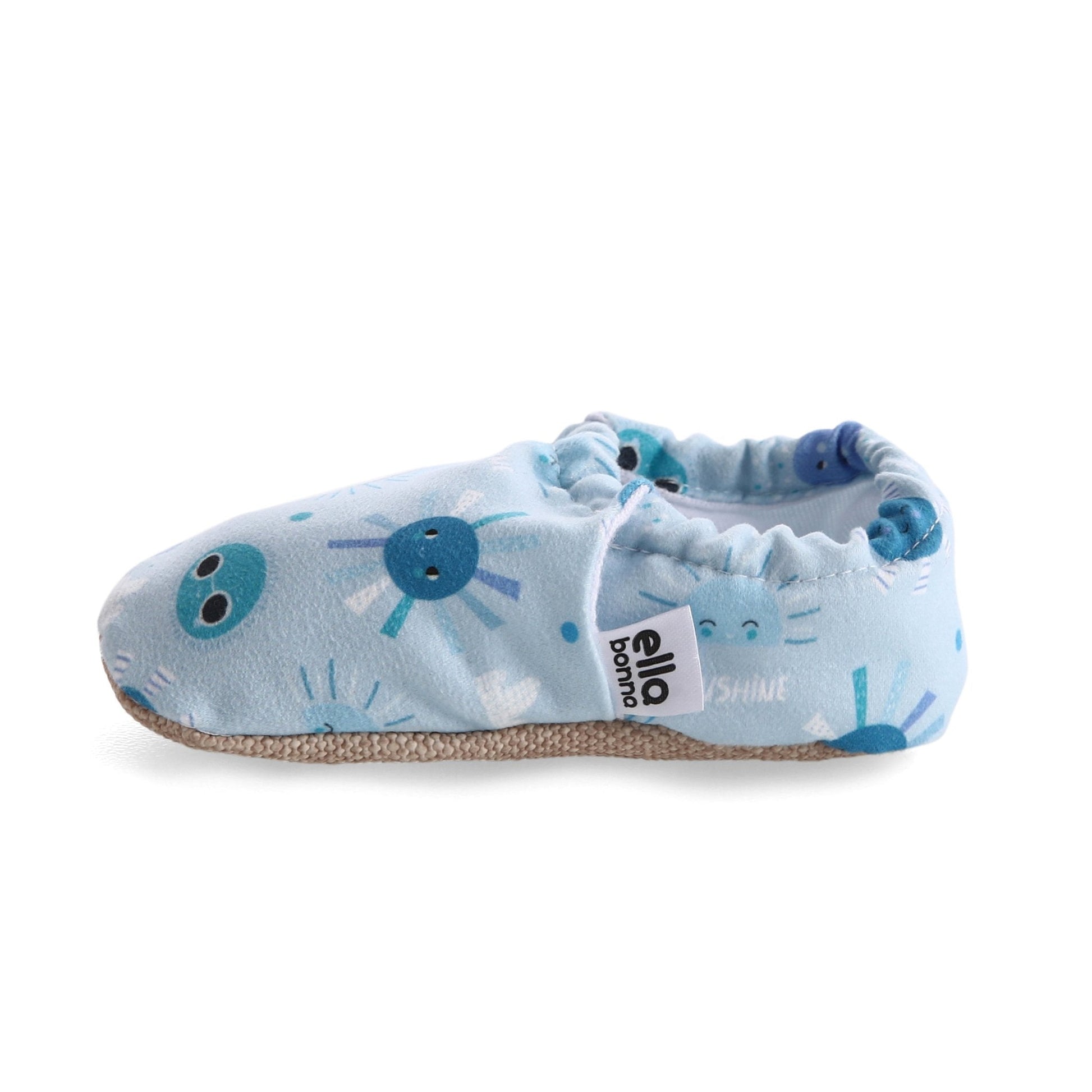 Sky Patterned Baby Booties