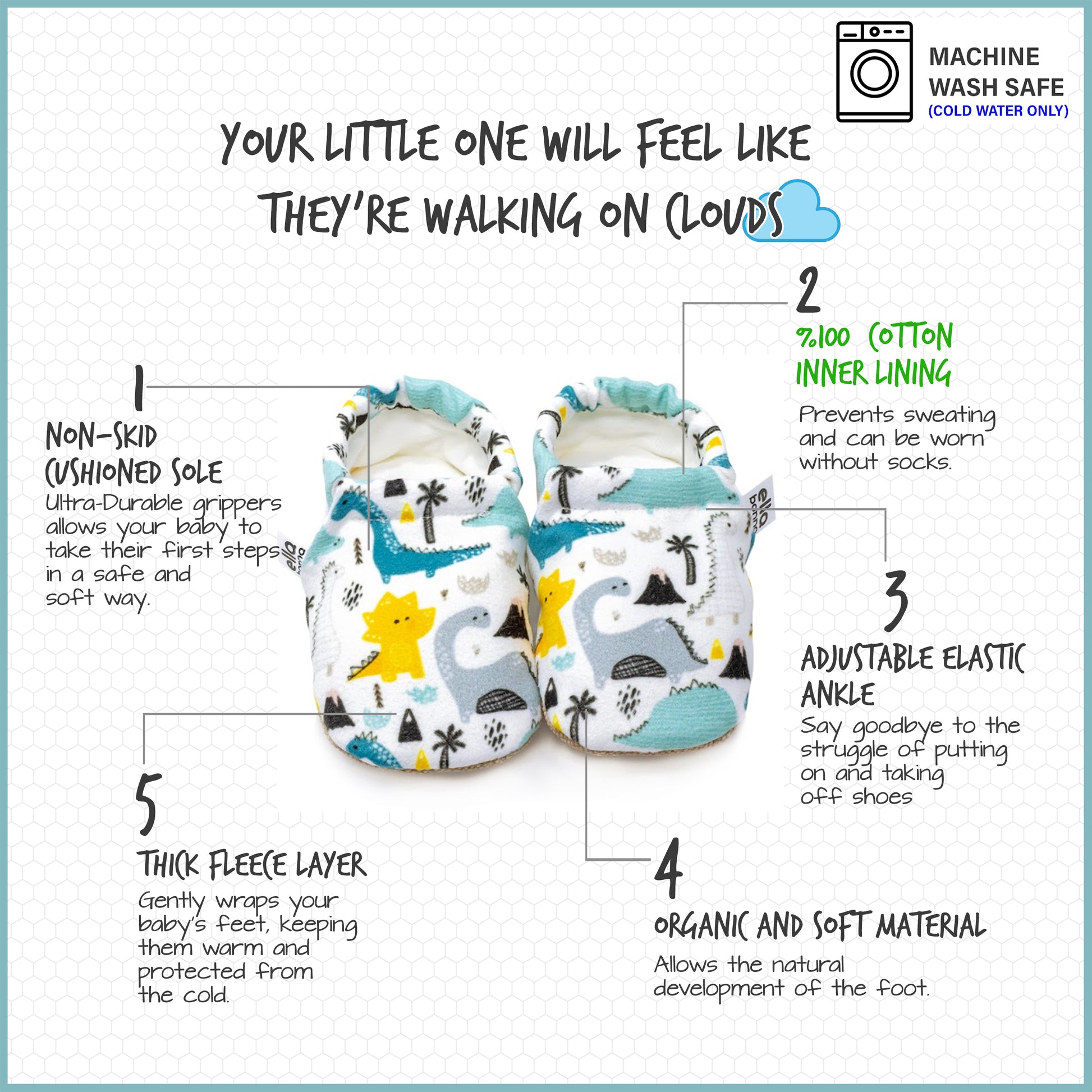 Soft Sole Baby Shoes 