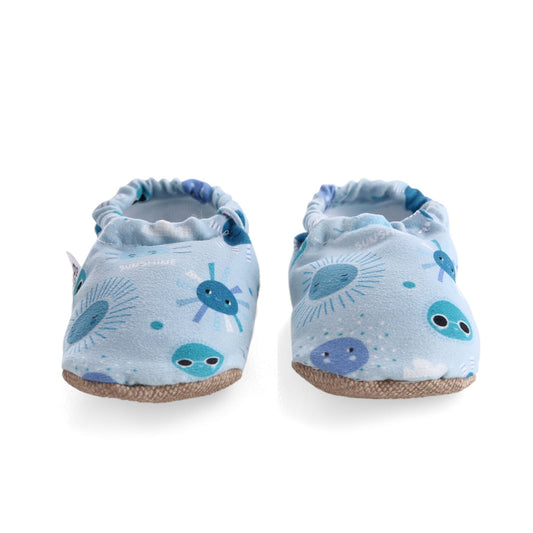 Sky Patterned Baby Booties
