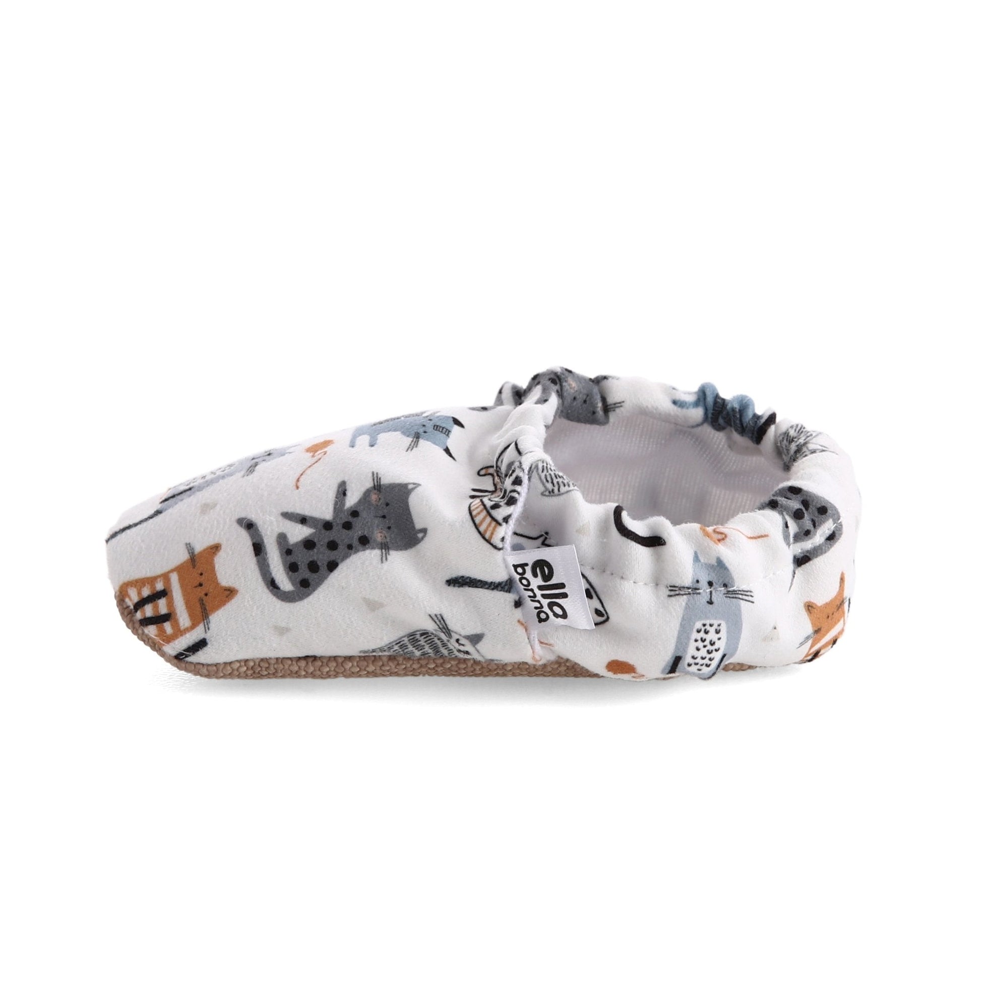 Cats Patterned Baby Booties