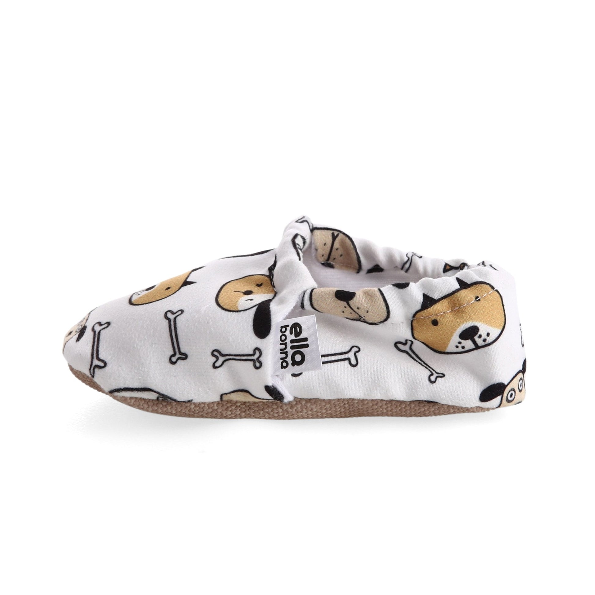Dog Patterned Baby Booties