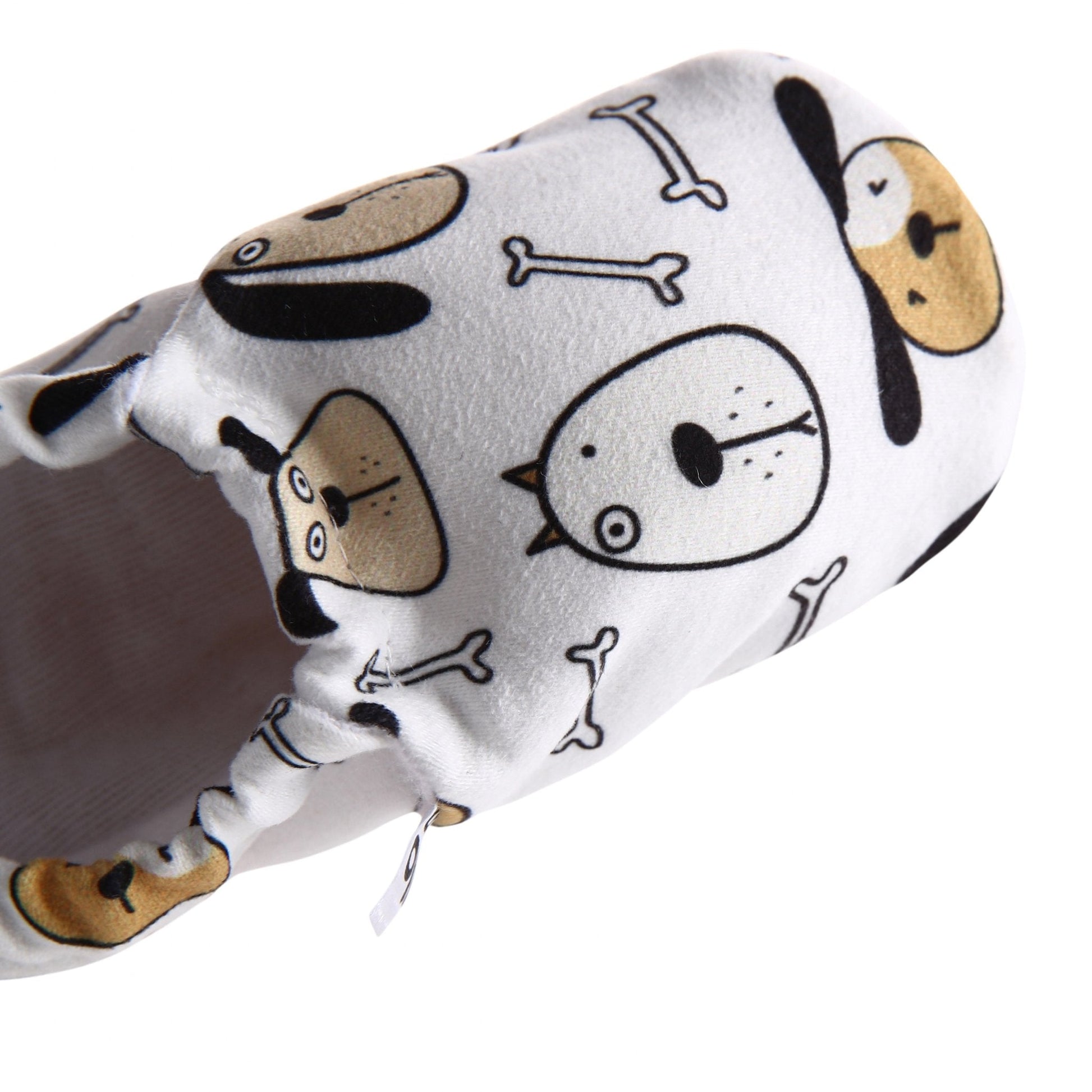 Dog Patterned Baby Booties