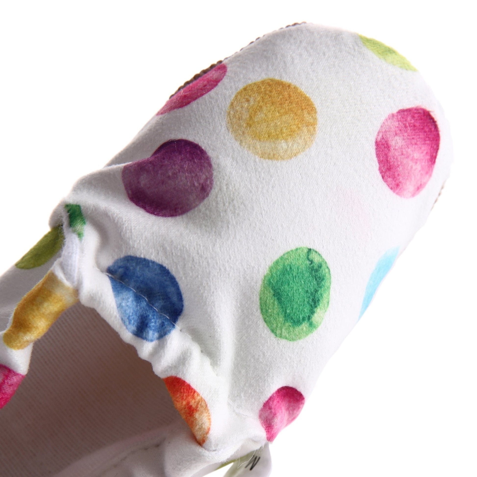 Color Dots Baby Booties 