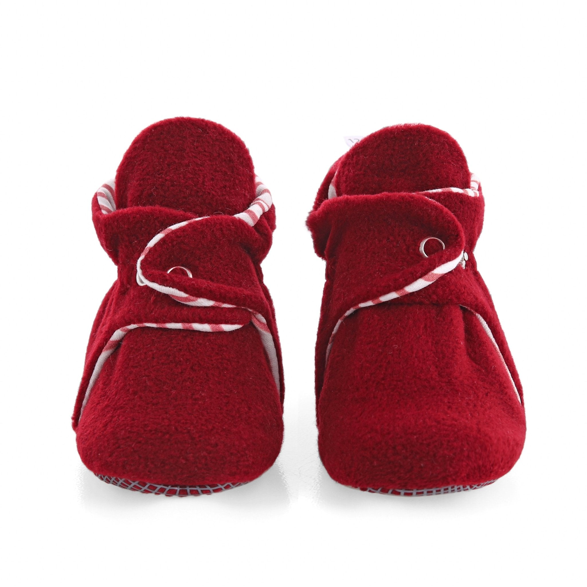Little discount burgundy booties