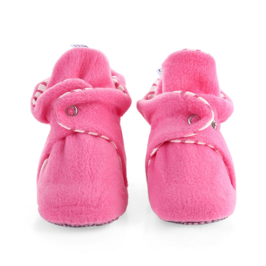 Pink Baby Booties