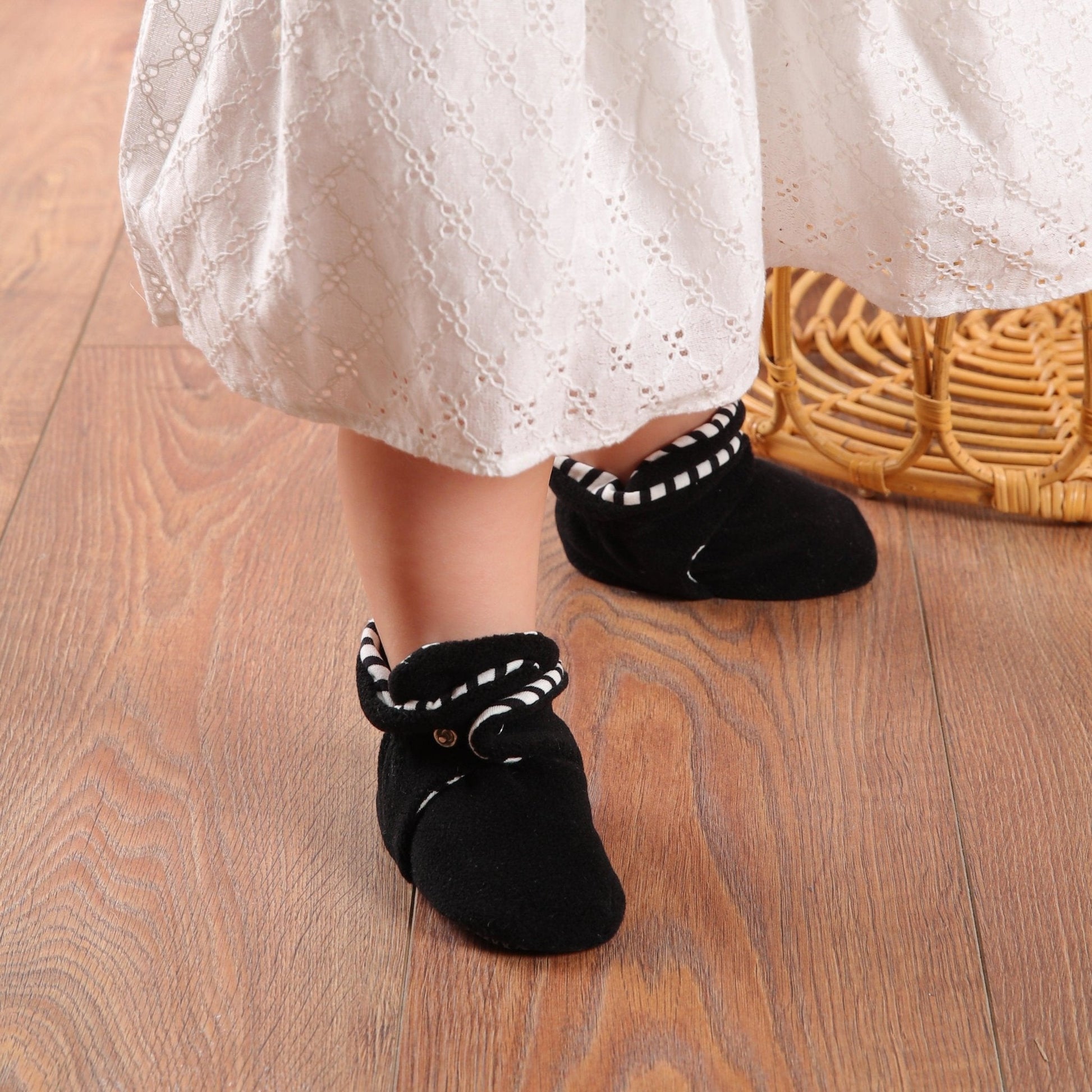 Fleece Baby Booties