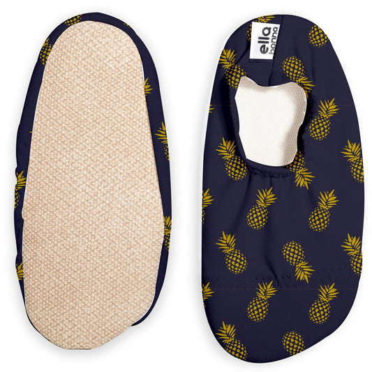 Non-Slip Sole, Unisex Baby, Children's Sea Shoes, Pool Booties, Pineapple