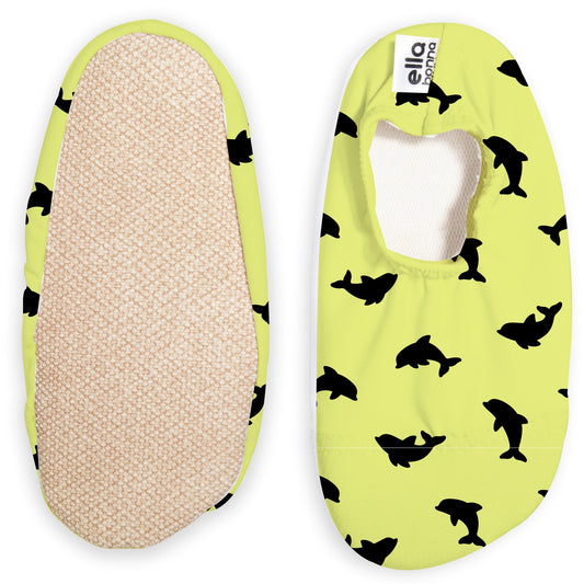 Non-Slip Sole, Unisex Baby, Children's Sea Shoes, Pool Booties, Whale