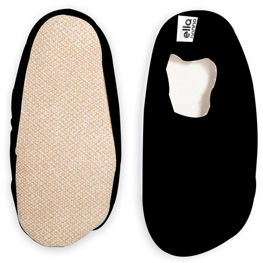Non-Slip Sole, Unisex Baby, Children's Sea Shoes, Pool Booties, Black