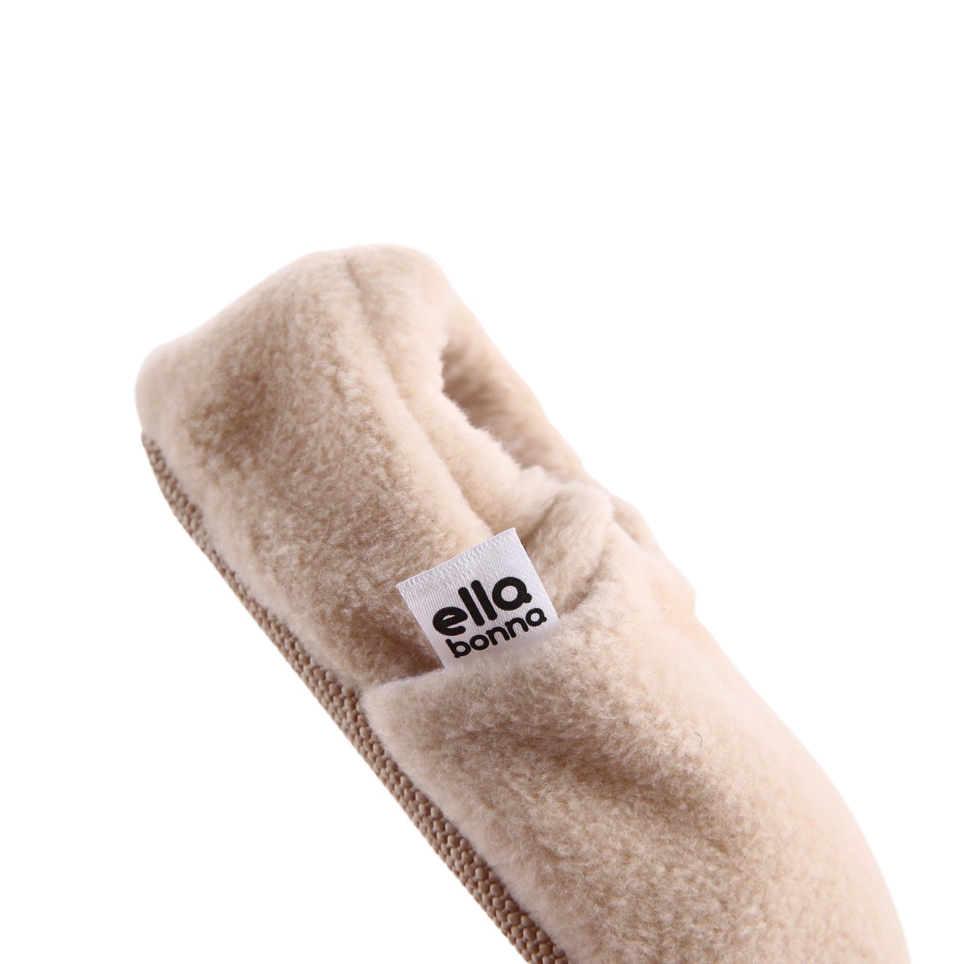 Beige Baby Booties