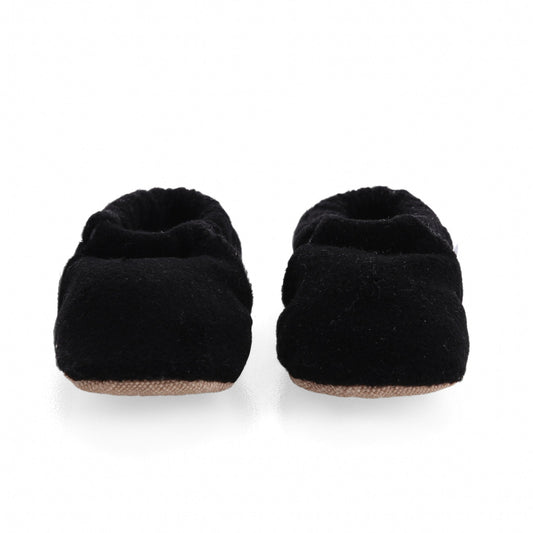 Black Baby Booties