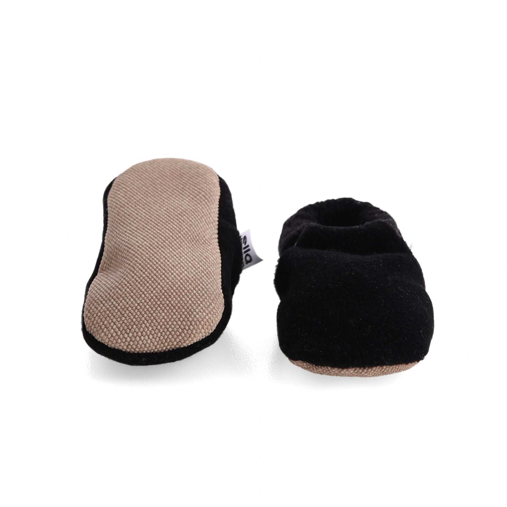 Black Baby Booties